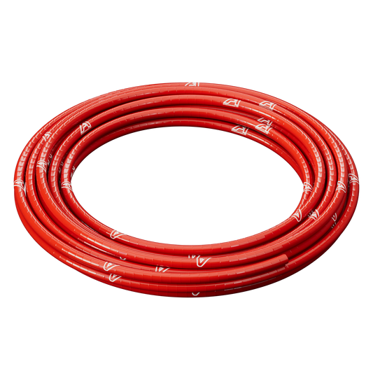 9.5mm ID Red Continuous Silicone Hose