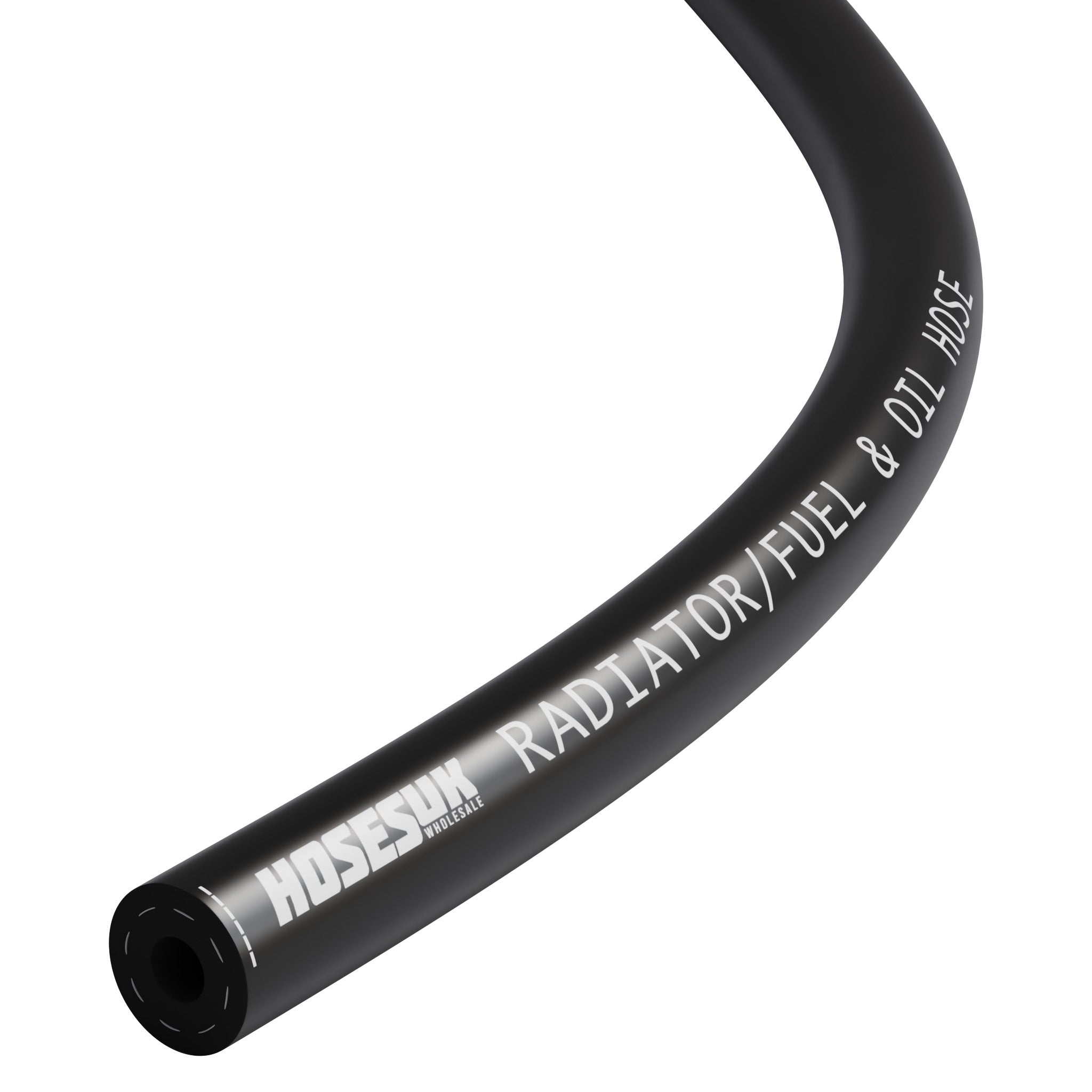 METERWARE 6 mm 6x9 mm black rubber hose diesel hose gasoline hose