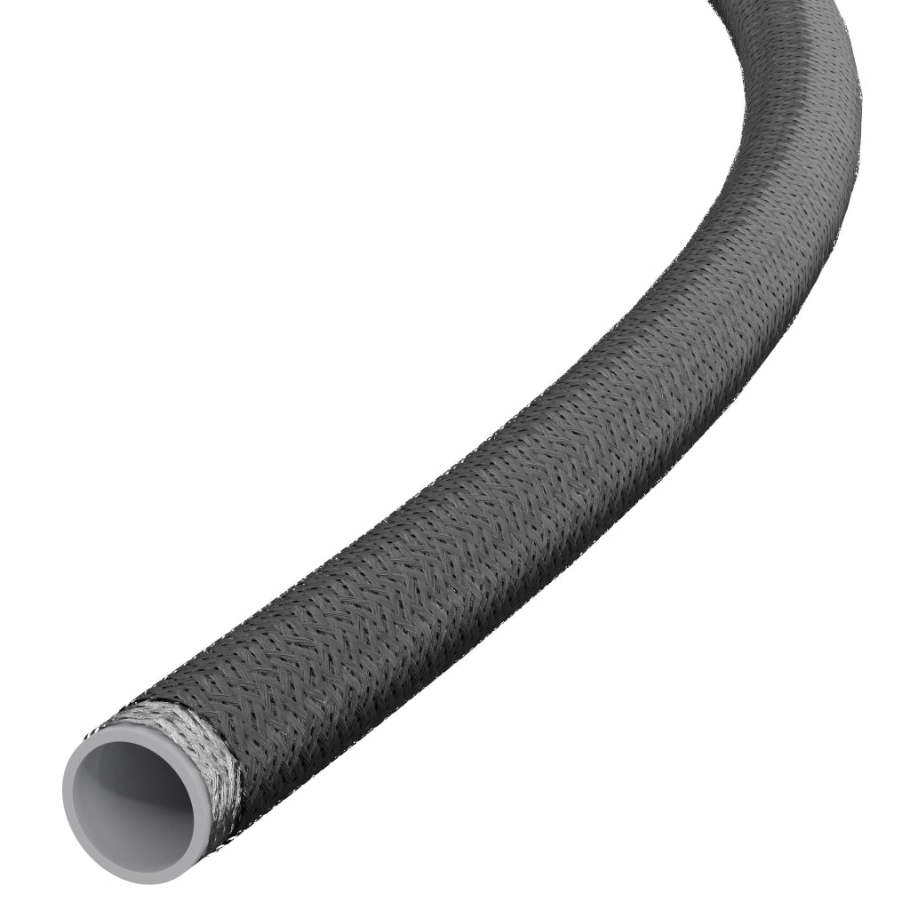 25 Ft 6AN AN6 Stainless Steel Braided Fuel Line Hose - 3/8" ID, For Fuel, Oil, & Coolant - View #12
