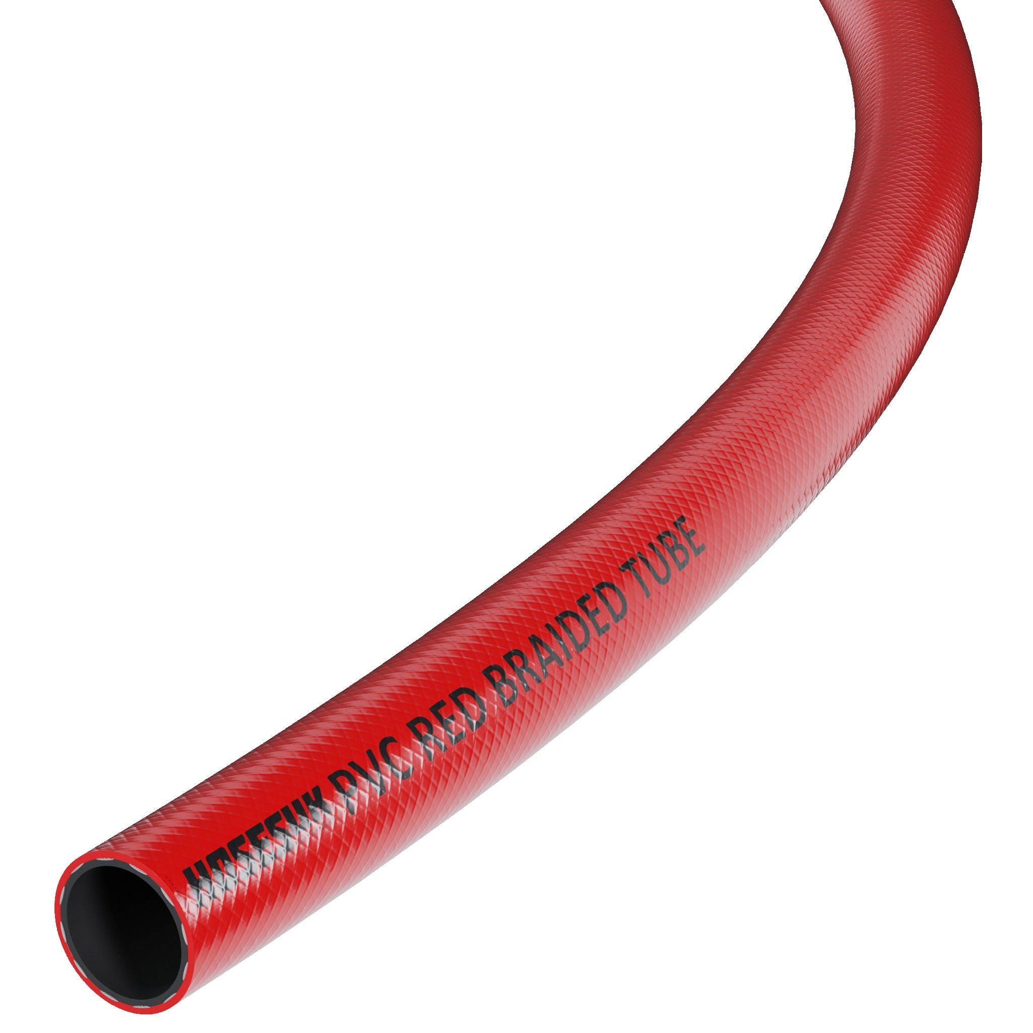 Red Braided PVC Hose