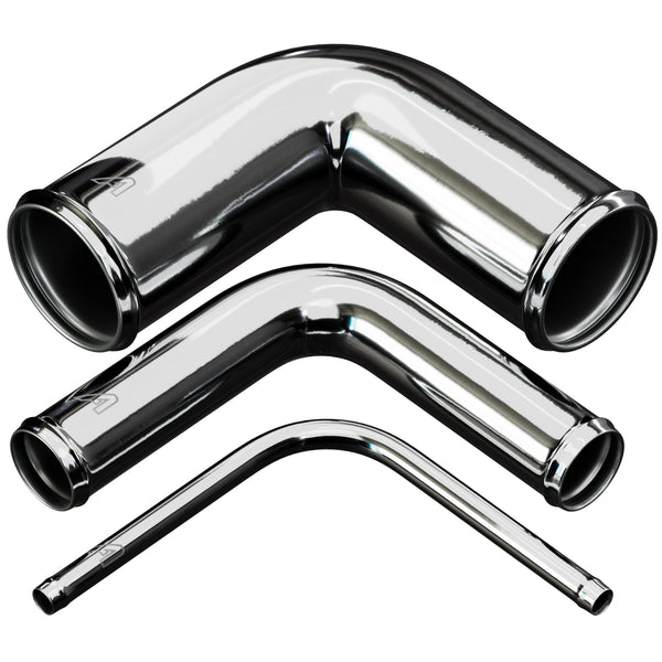 90 Degree Aluminium Elbow Metal Tubes Auto Silicone Hoses