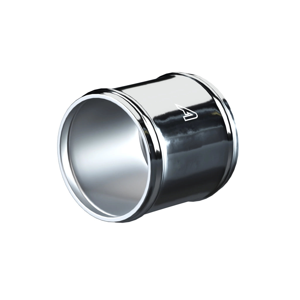 Aluminium Beaded Alloy Hose Joiner 50/75/100mm Lengths Metal Tubes Auto Silicone Hoses 51mm 50mm