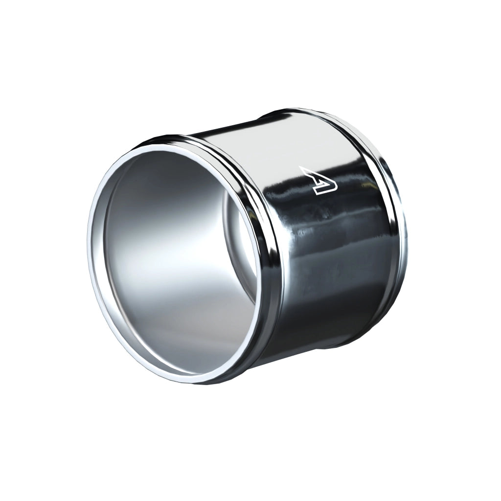 Aluminium Beaded Alloy Hose Joiner 50/75/100mm Lengths Metal Tubes Auto Silicone Hoses 57mm 50mm