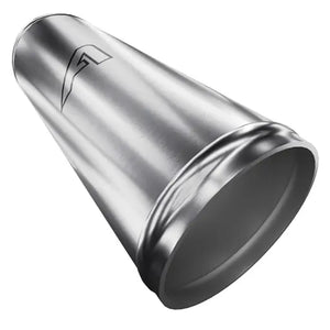 76mm OD Aluminium Beaded Alloy Hose Joiner Metal Tubes Auto Silicone Hoses