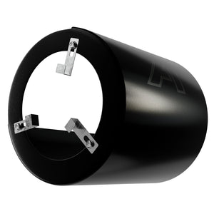 Aluminium Heat Shield Auto Silicone Hoses Black