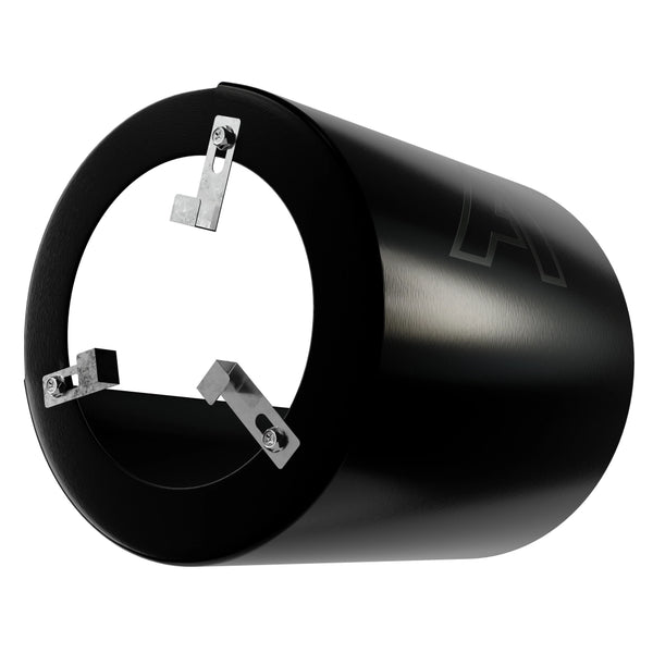 Aluminium Heat Shield Auto Silicone Hoses Black