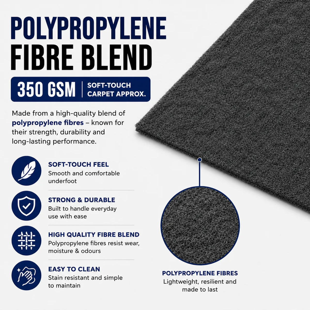 Four Way Stretch Lining Carpet