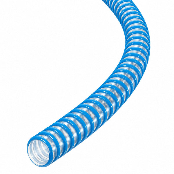 Blue PVC Corrugated Hose 19mm