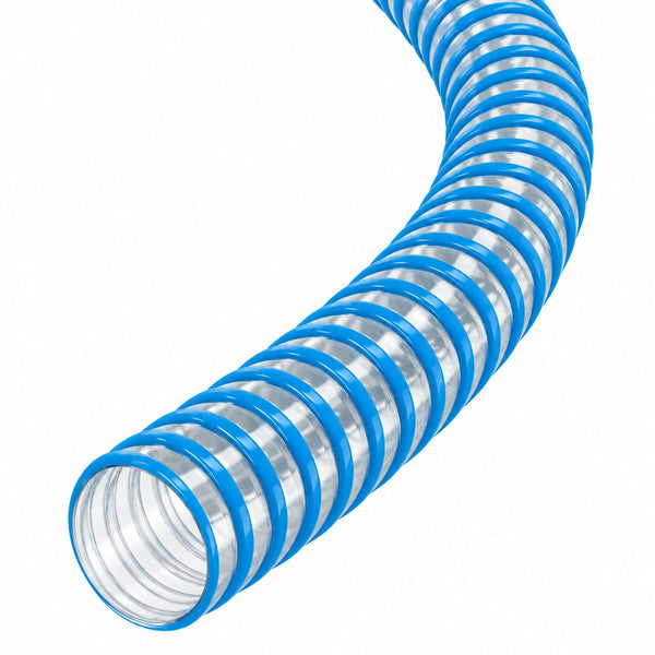 Blue PVC Corrugated Hose 32mm