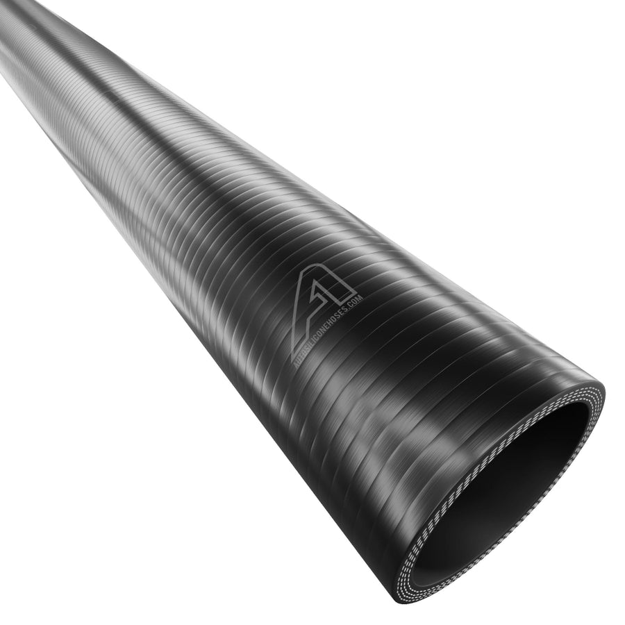 1 Metre Straight Silicone Hose &ndash; Black