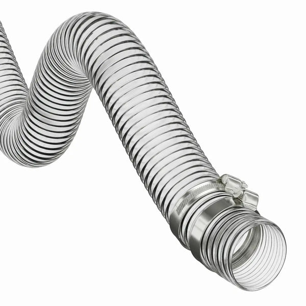 PVC Corrugated Reinforced Flexible Hose - Silicone Hose UK