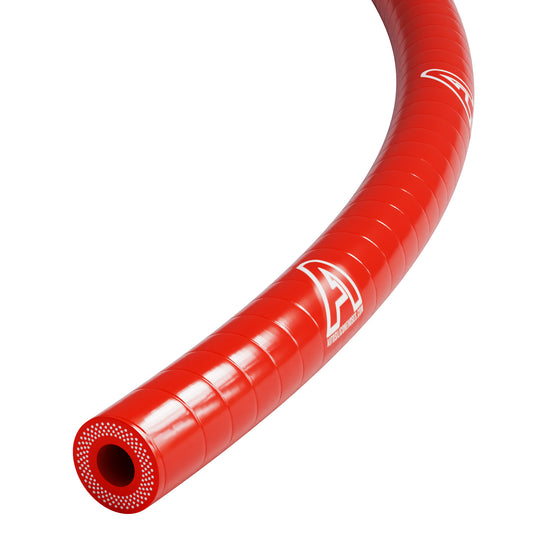8mm ID Red Continuous Silicone Hose Motor Vehicle Engine Parts Auto Silicone Hoses   