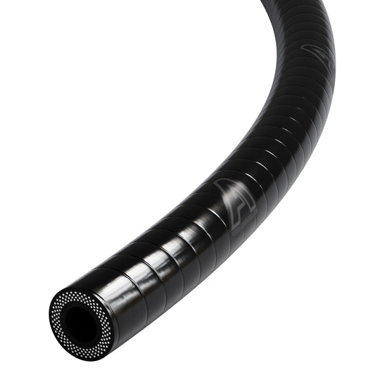 9.5mm ID Black Continuous Silicone Hose Motor Vehicle Engine Parts Auto Silicone Hoses   