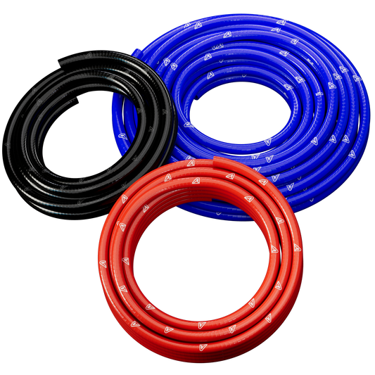 11mm (7/16") ID Silicone Air & Water 3 Ply Hose Motor Vehicle Engine Parts Auto Silicone Hoses   