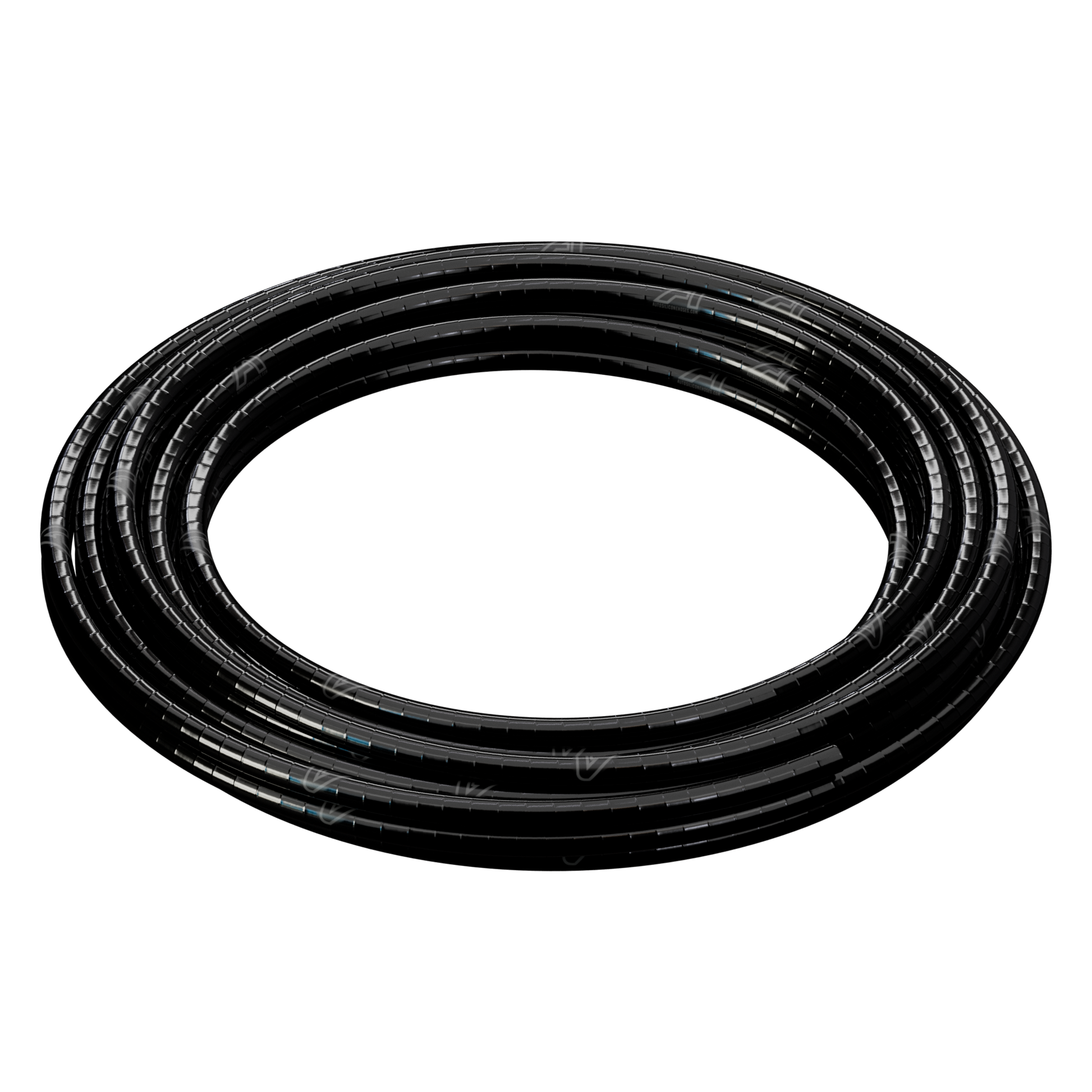 9.5mm ID Black Continuous Silicone Hose