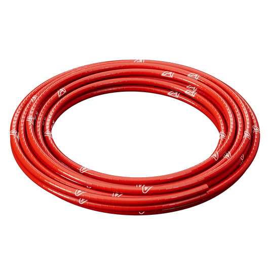 8mm ID Red Continuous Silicone Hose Motor Vehicle Engine Parts Auto Silicone Hoses   