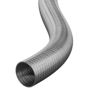 Aluminium Semi Flexible Air Ducting Auto Silicone Hoses 76mm 2 Metres