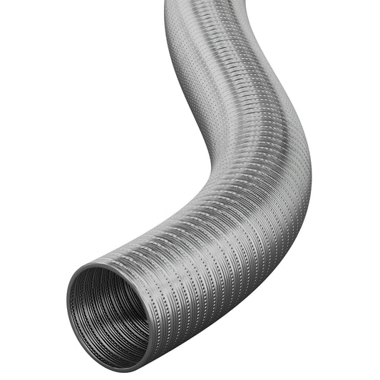 Aluminium Semi Flexible Air Ducting Auto Silicone Hoses 76mm 2 Metres