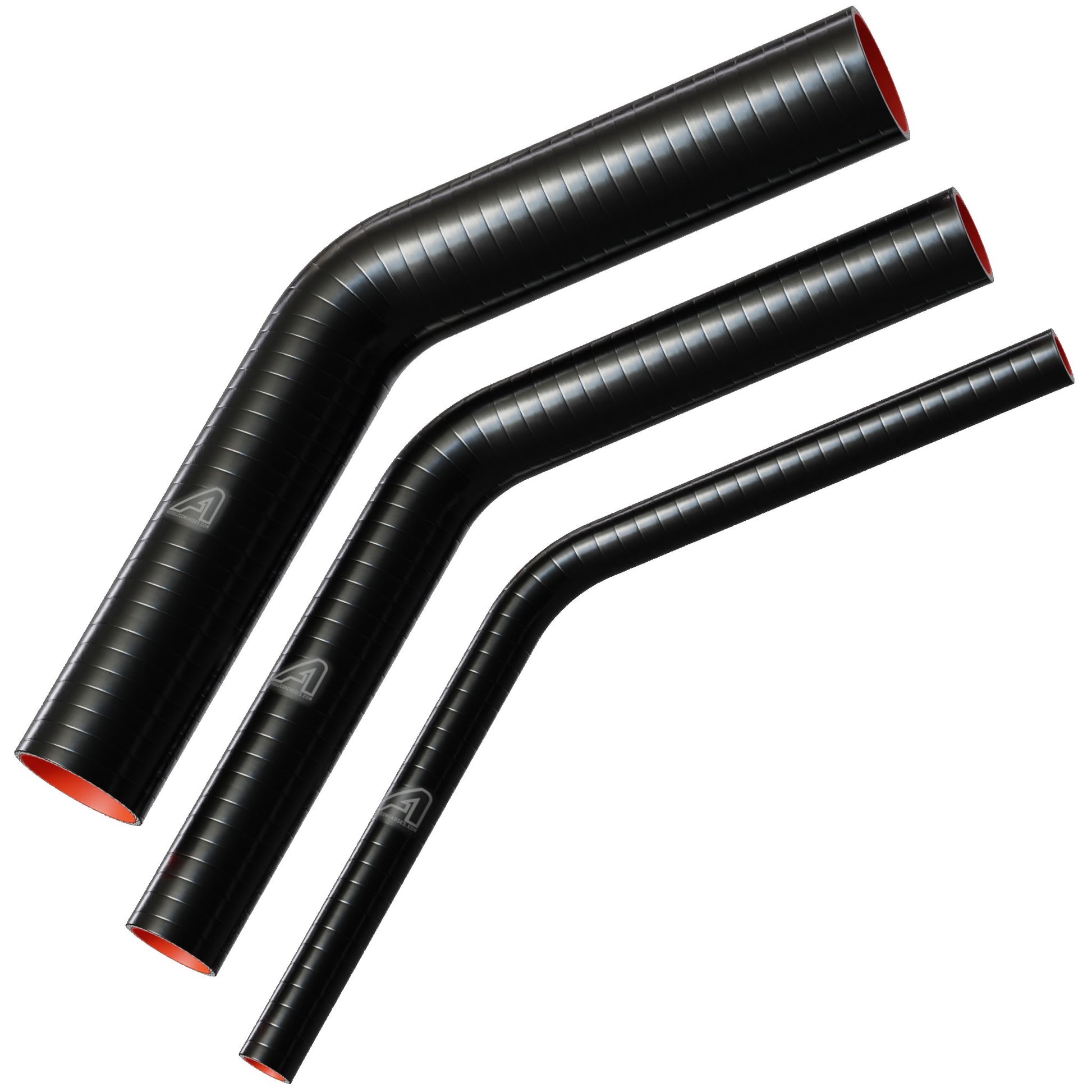 45 Degree Fuel & Oil Silicone Long Leg Elbow Motor Vehicle Engine Parts Auto Silicone Hoses   