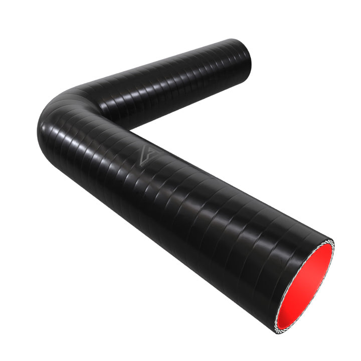 90 Degree Fuel & Oil Silicone Long Leg Elbow Motor Vehicle Engine Parts Auto Silicone Hoses 70mm Black 