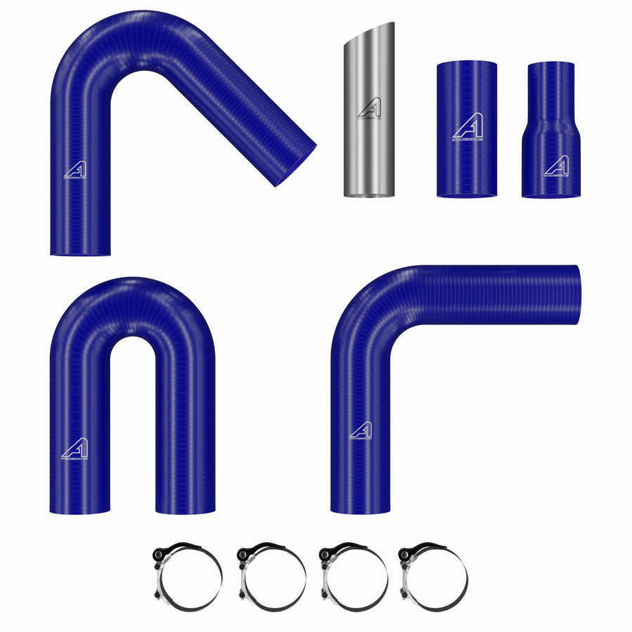Gutter Vacuum Pole & Hose Kit &ndash; Blue