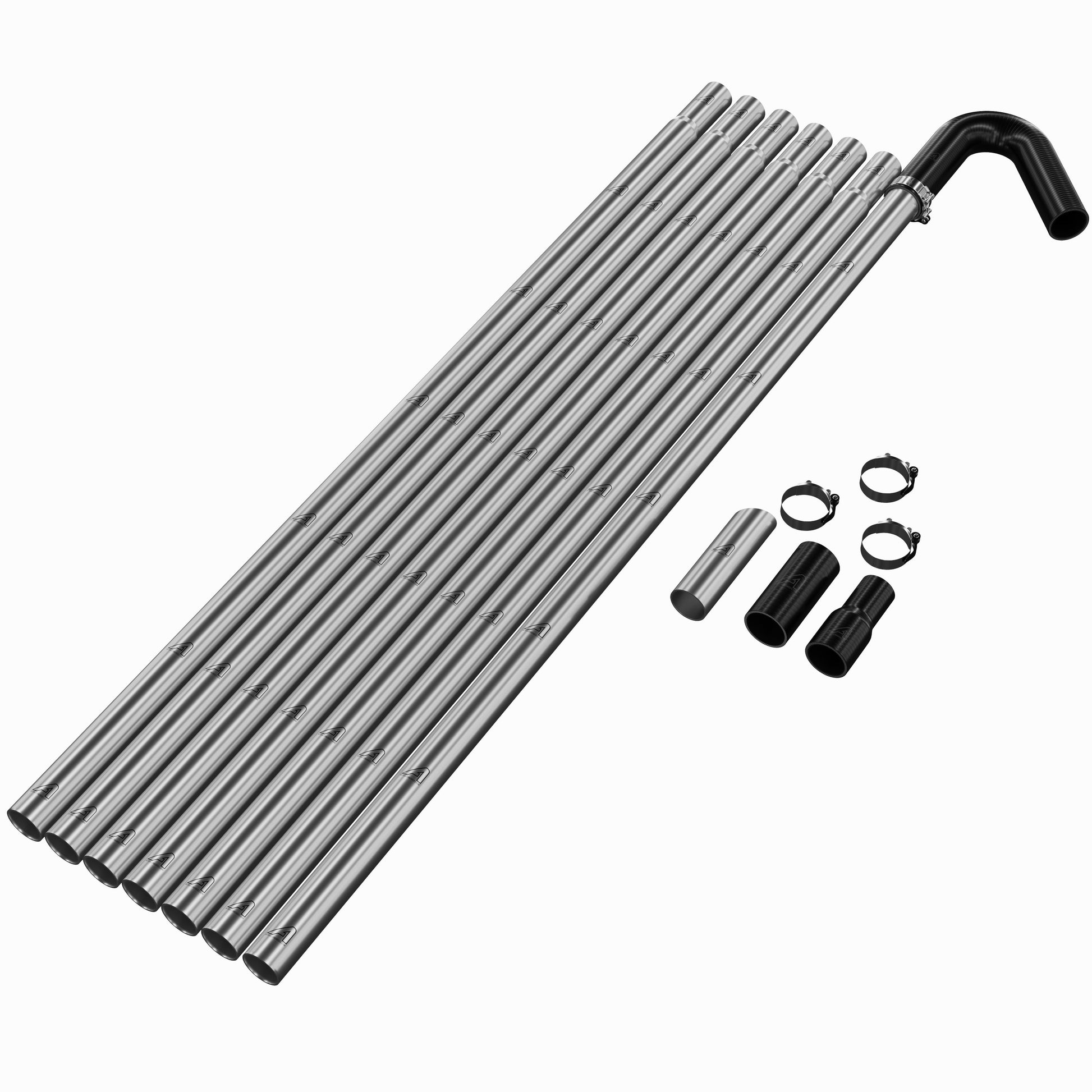 Gutter Vacuum Pole & Hose Kit Black