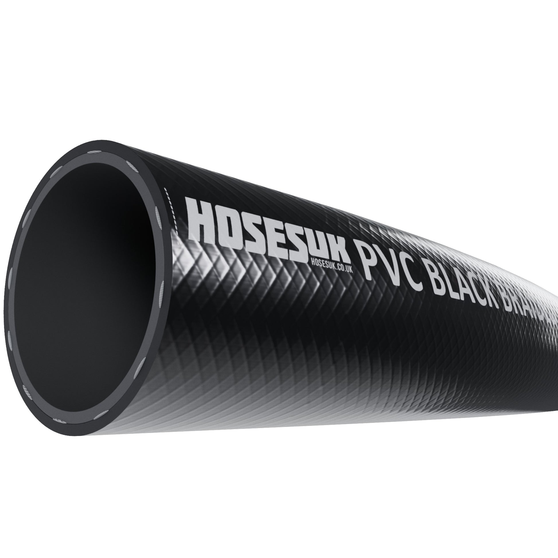 10mm ID PVC Reinforced Black Hose  Hoses UK   