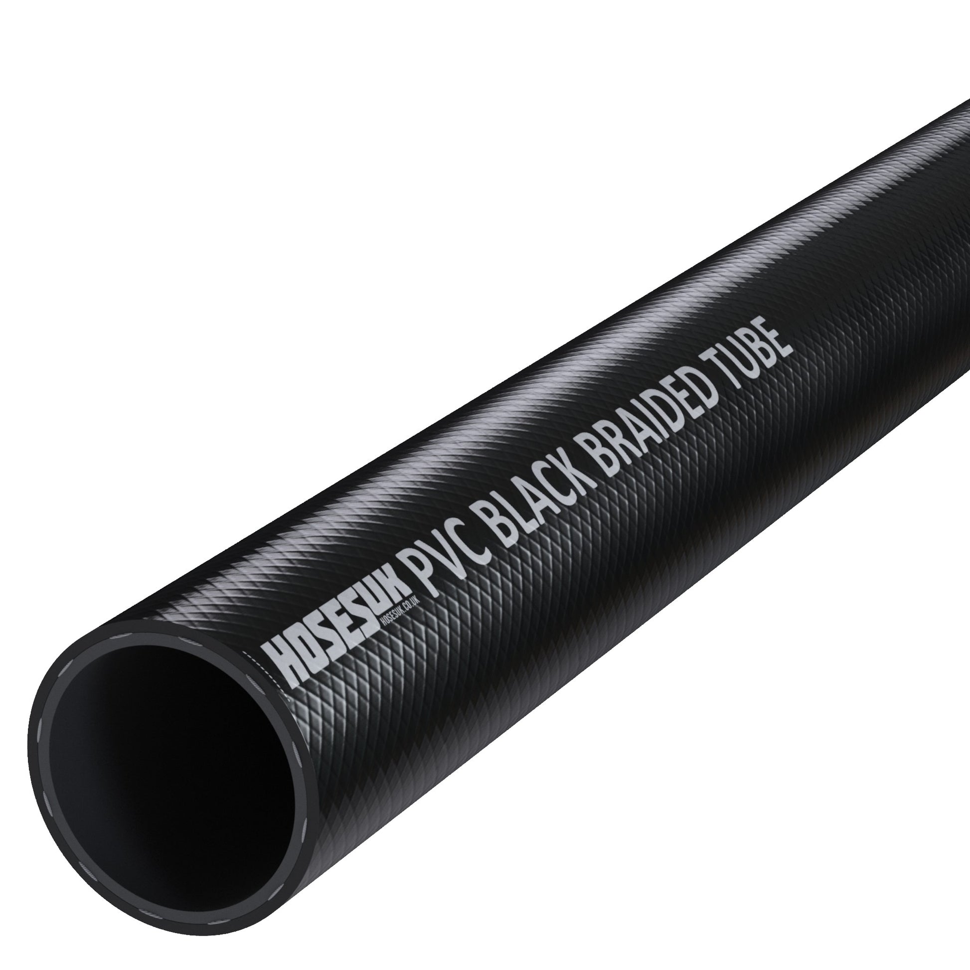 16mm ID PVC Reinforced Black Hose  Hoses UK   