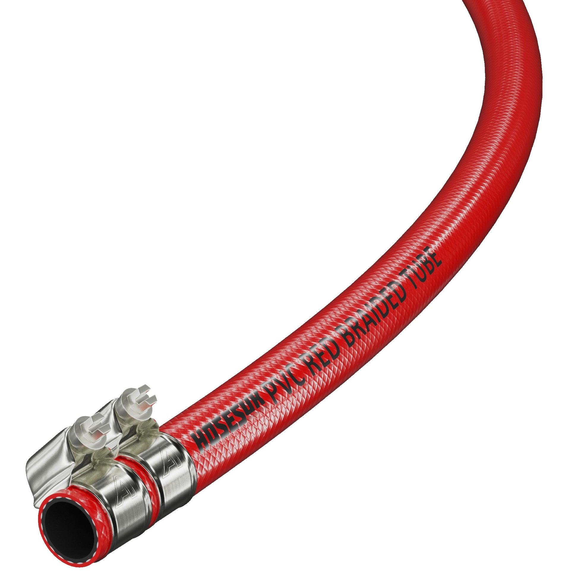 10mm ID PVC Reinforced Red Hose  Hoses UK   