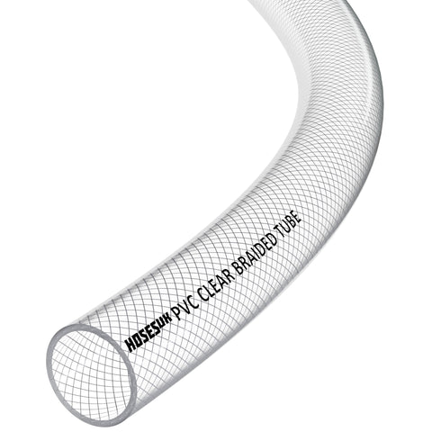 25mm ID PVC Reinforced Clear Hose