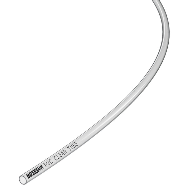 PVC Unreinforced Clear Hose PVC Hoses Hoses UK 3mm 1 Metre