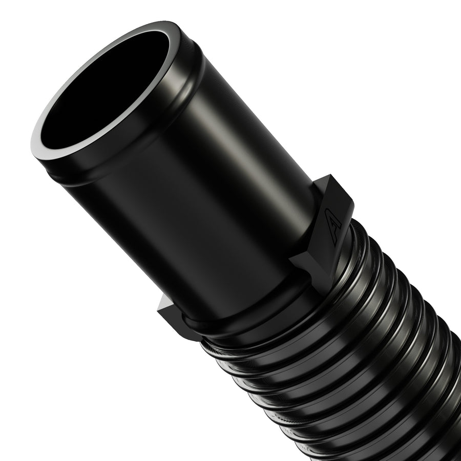 Corrugated Pond Hose Plastic Joiner &ndash; Black