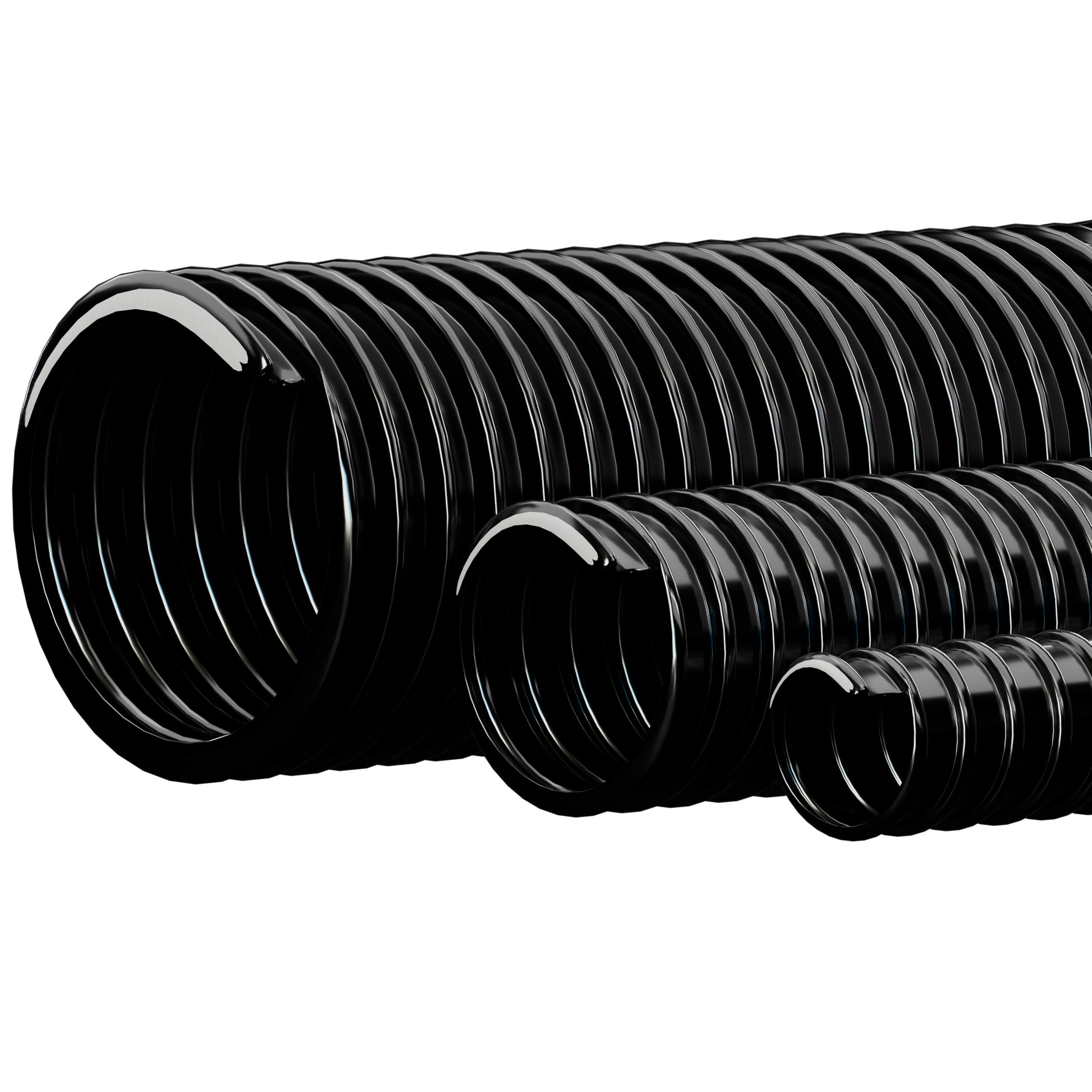 50mm ID Black Flexible Pond Hose  Hoses UK   