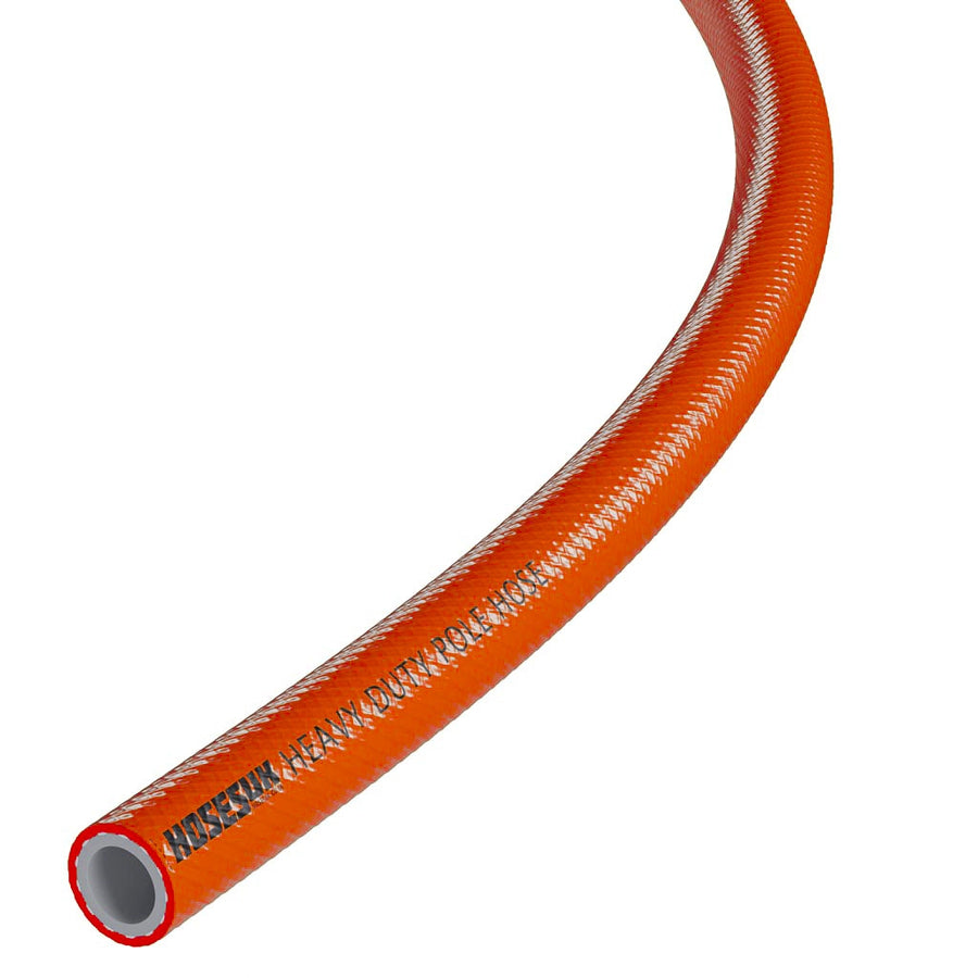 Heavy Duty High Visibility PVC Pole Hose &ndash; Orange