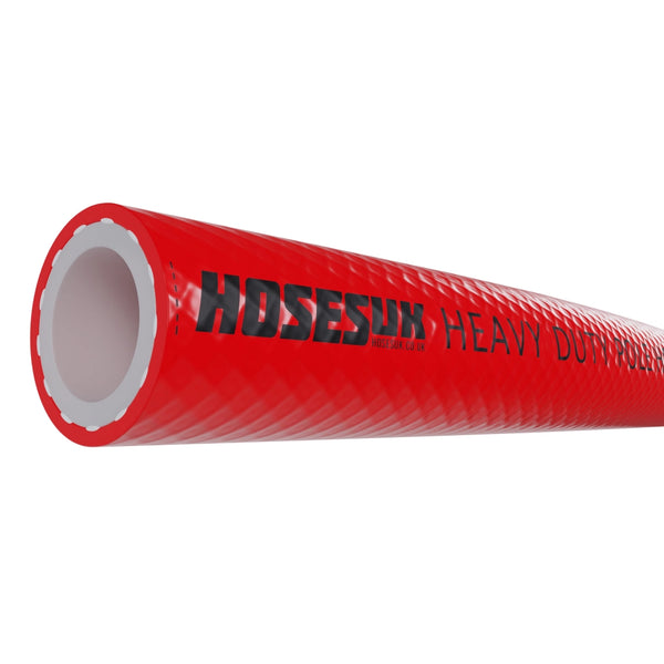 Heavy Duty High Visibility PVC Red Pole Hose PVC Hoses Hoses UK