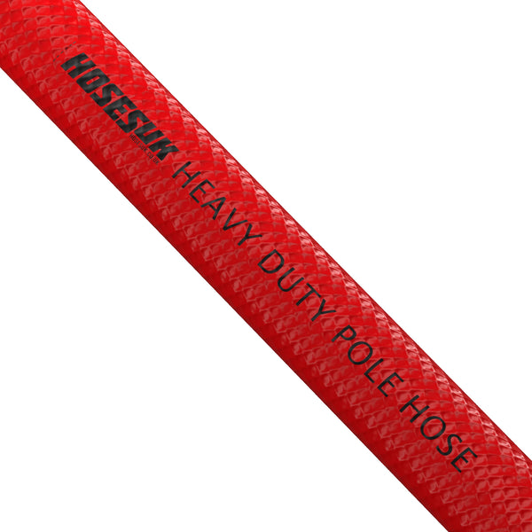 Heavy Duty High Visibility PVC Red Pole Hose PVC Hoses Hoses UK