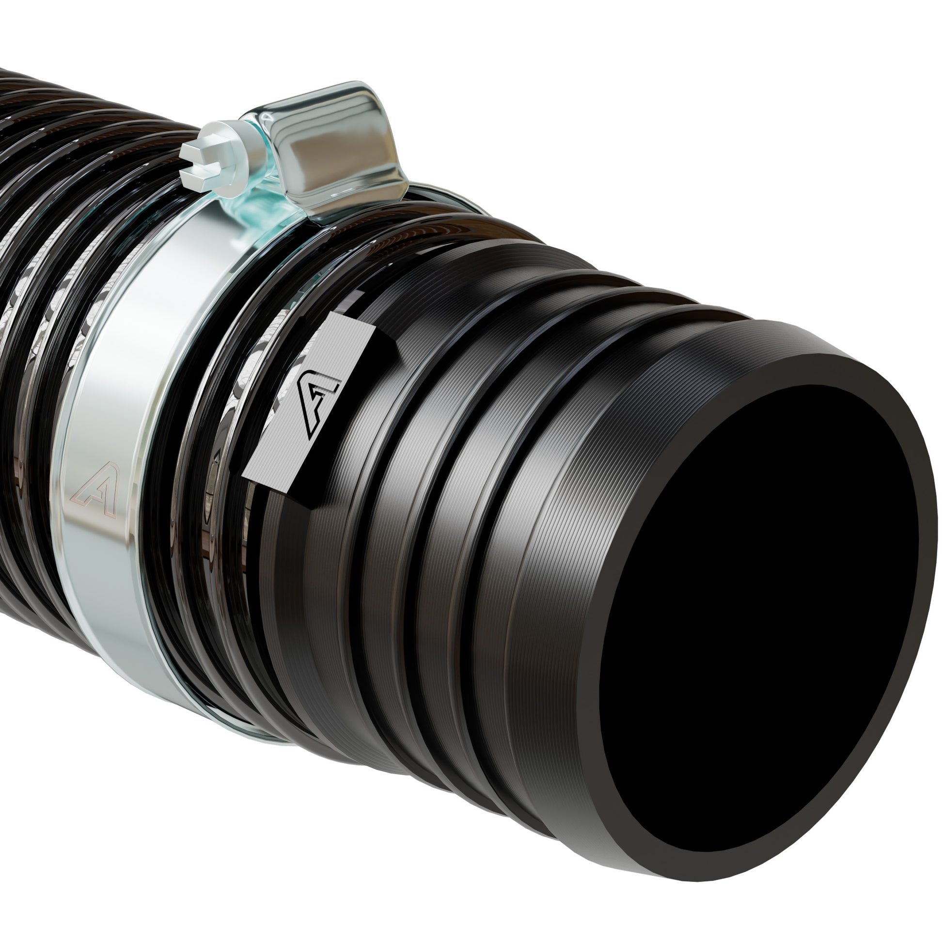 Black Plastic Inline Barbed Hose Joiner Plastic Joiner Auto Silicone Hoses