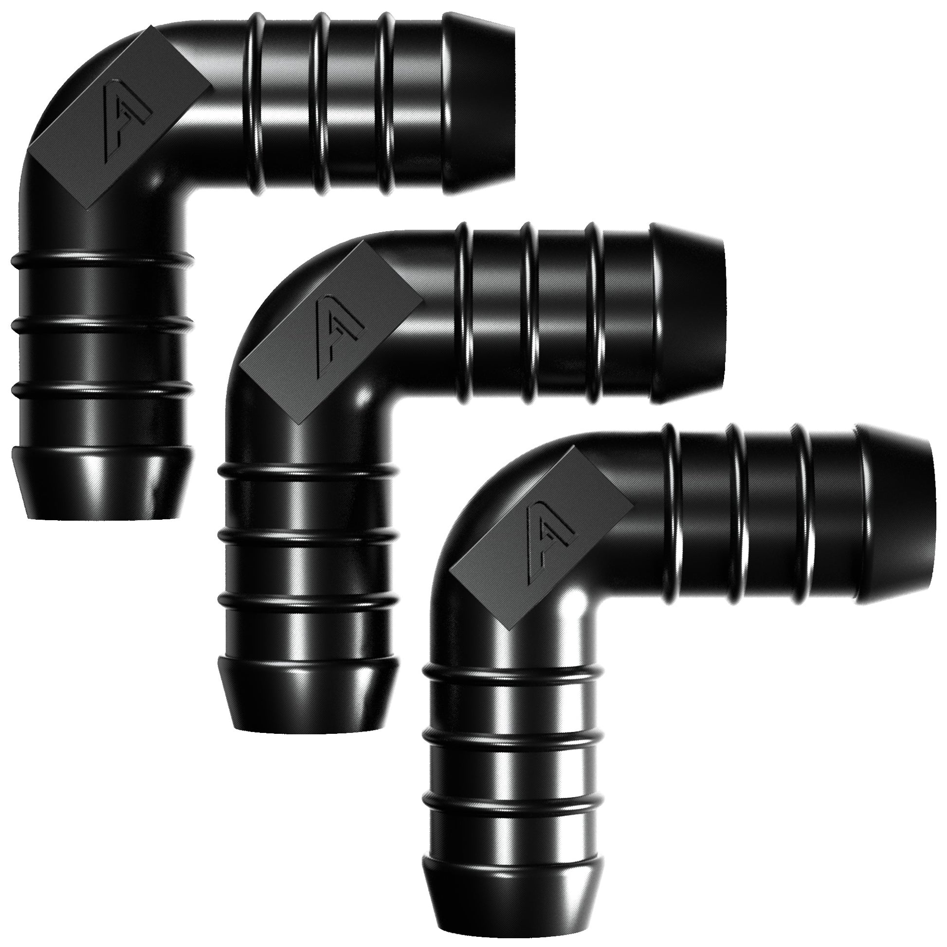 Plastic Hose Inline Barbed 90 Degree Elbow  Auto Silicone Hoses   