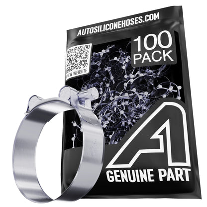 T Bolt Hose Clamp - 100 Pack Motor Vehicle Engine Parts Auto Silicone Hoses