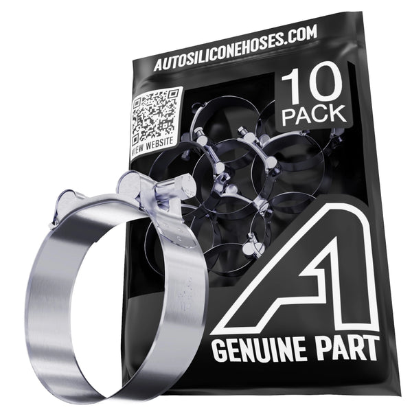 T Bolt Hose Clamp - 10 Pack Motor Vehicle Engine Parts Auto Silicone Hoses