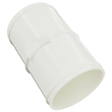 Male Connector / Coupler for PU Polyurethane Ducting Plastic Joiner Auto Silicone Hoses 50mm White