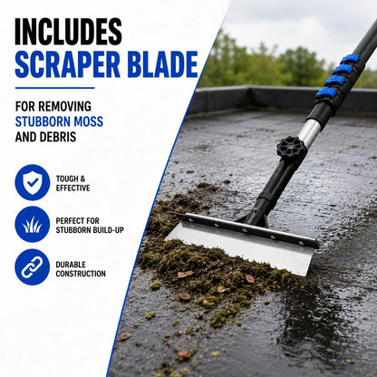 Roof Telescopic Cleaning Kit Gutter Cleaning Products Silicone Hose UK