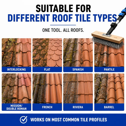 Roof Telescopic Cleaning Kit Gutter Cleaning Products Silicone Hose UK