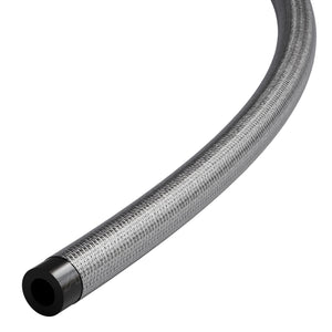 6mm ID Stainless Steel Braided Rubber Fuel Hose BS5118/2