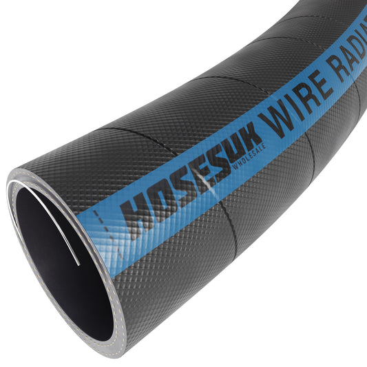 25mm ID Rubber Wire Reinforced Radiator Hose  Hoses UK   