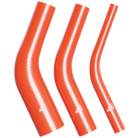 45 Degree Reducing Red Silicone Elbow Motor Vehicle Engine Parts Auto Silicone Hoses   