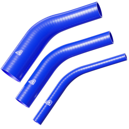 45 Degree Elbow Reducer Step Down Performance Silicone Hose