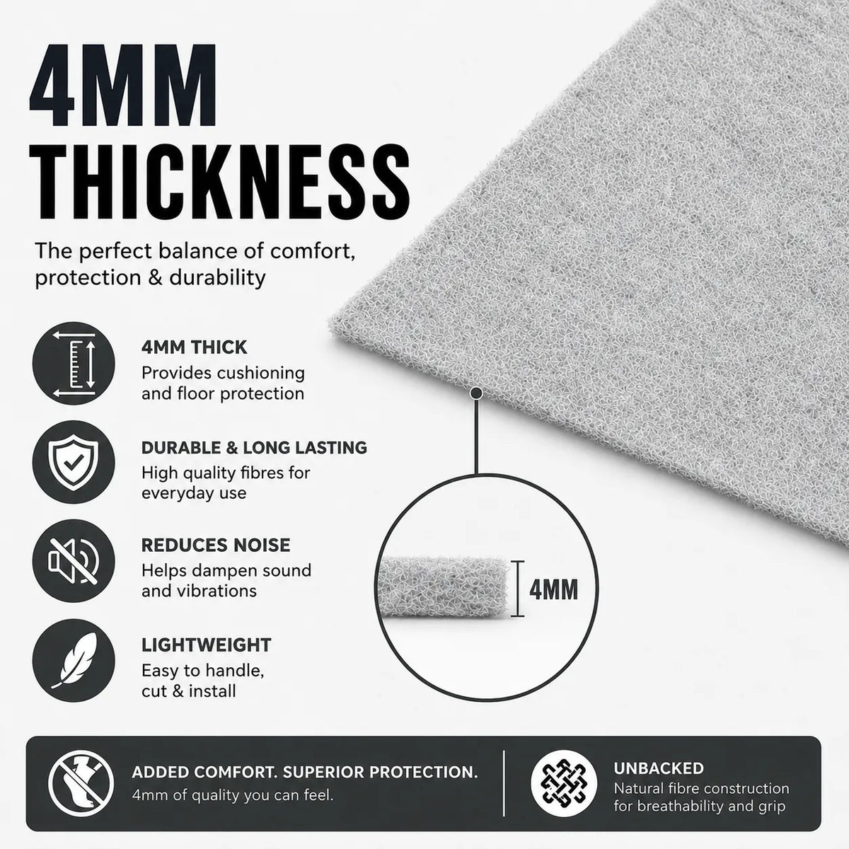 Four Way Stretch Lining Carpet