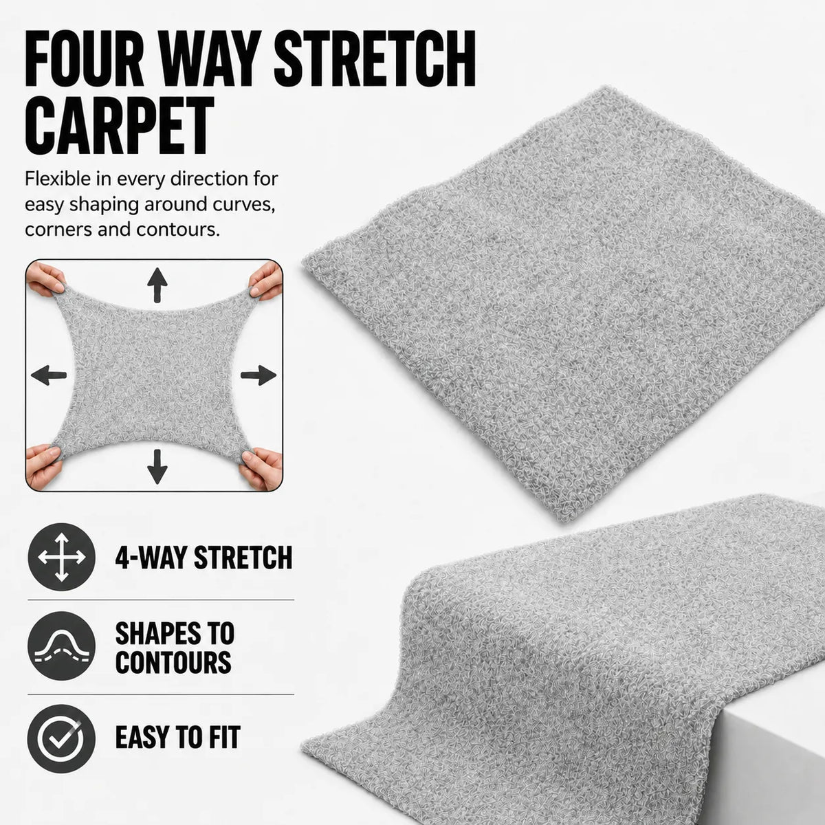 Four Way Stretch Lining Carpet