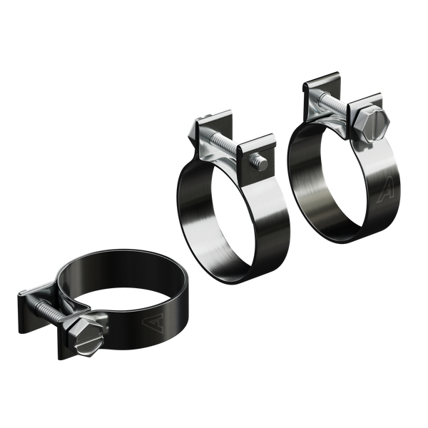 Mini Fuel Hose Clip - 100 Pack Clips & Clamps Auto Silicone Hoses